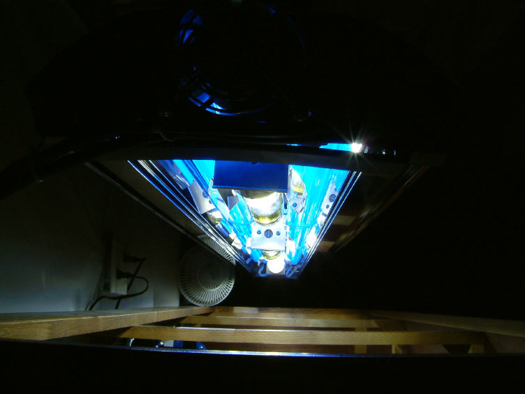 Here are the lights full on