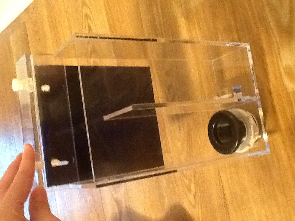 Clear for life 600gph hob overflow box