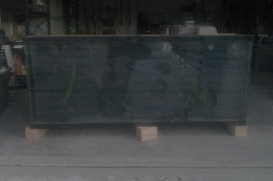 The 85 gallon that will be converted into my refugium/ sump