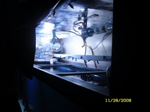 A pic inside of my fancy DIY hood
