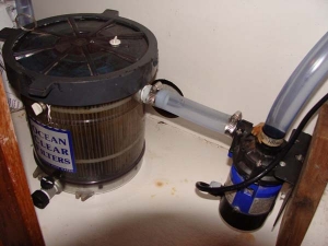 Ocean Clear mechanical filter 1400 GPH