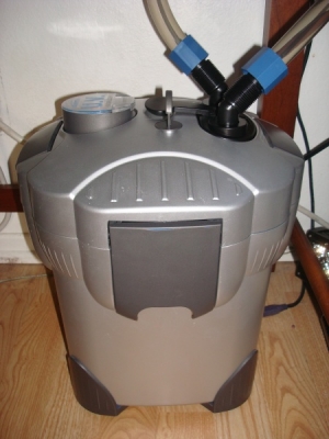 Reaction 4 stage filter with uv sterilizer