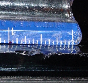 chipped glass