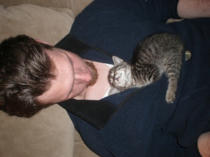 nano just didnt want the kitty