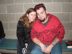 me and the other half after so thanksgiving ice skating