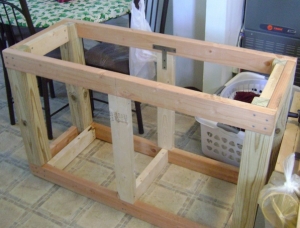 This is the stand I bulit for the tank