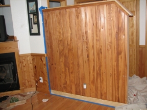 Completed new wall for RedSea Max250 7/4/2009