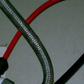 Semi-permanent connection to  cold juncture from wall before faucet.