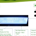 180w LED aquarium light with timer LCD Display