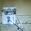 my water purifier.... coz there is no one selling ro/di unit here in india... it has ro, sediment filter, uv, carbon and tds controller.... took 8hrs to fill.... lol