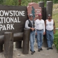 Me and the guys at Yellowstone Park